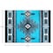 Flash Furniture 8x10 Turquoise Rustic Southwest Style Area Rug ACD-RGC318-810-TQ-GG - alternate 2